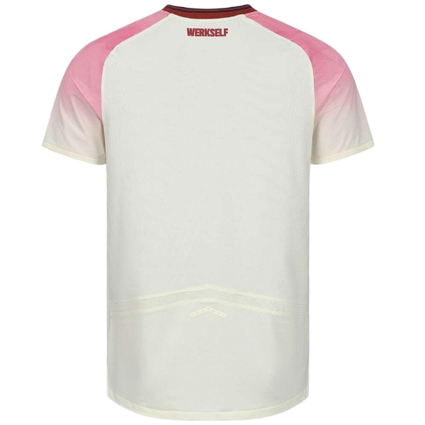 Tailandia Casa Camiseta Leverkusen 2025 2026 Rosa Blanco
