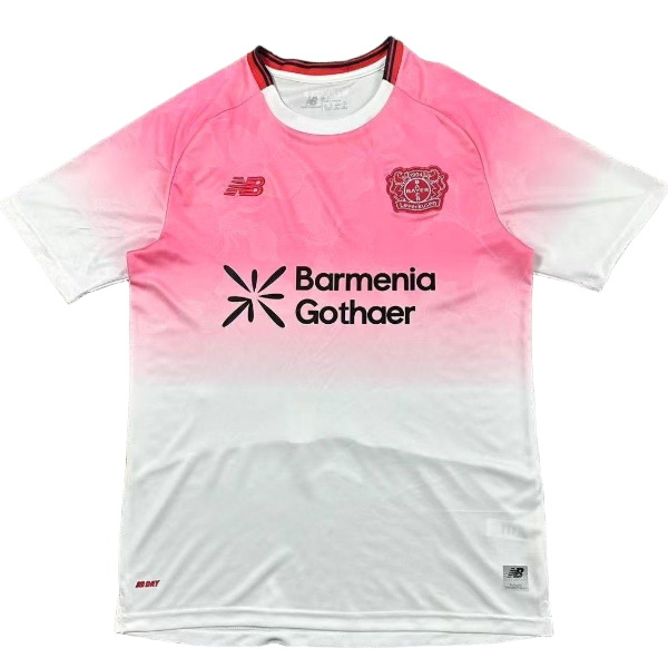 Tailandia Casa Camiseta Leverkusen 2025 2026 Rosa Blanco