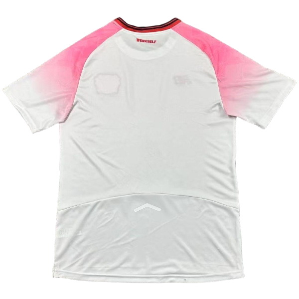 Tailandia Casa Camiseta Leverkusen 2025 2026 Rosa Blanco