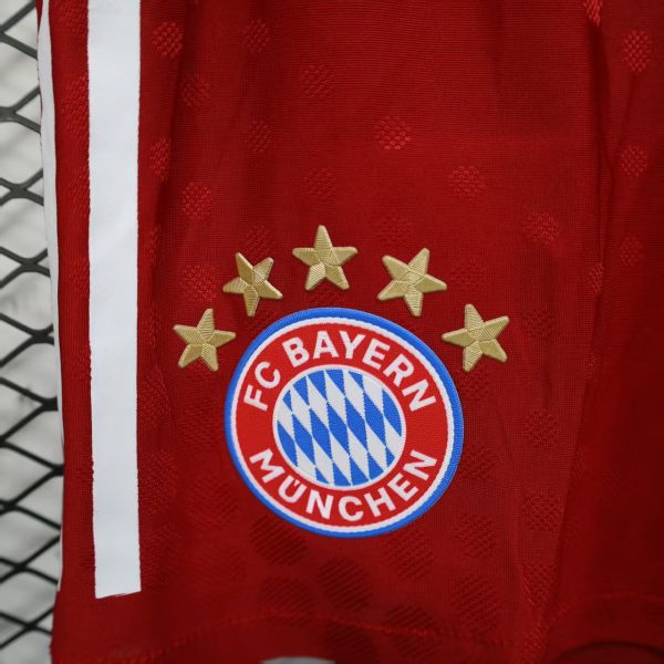 Casa Jugadores Pantalones Bayern Múnich 2025 2026 Rojo