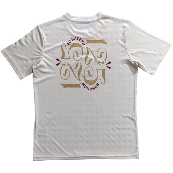 Tailandia Especial Camiseta Bayern Múnich 2025 2026 Amarillo Blanco